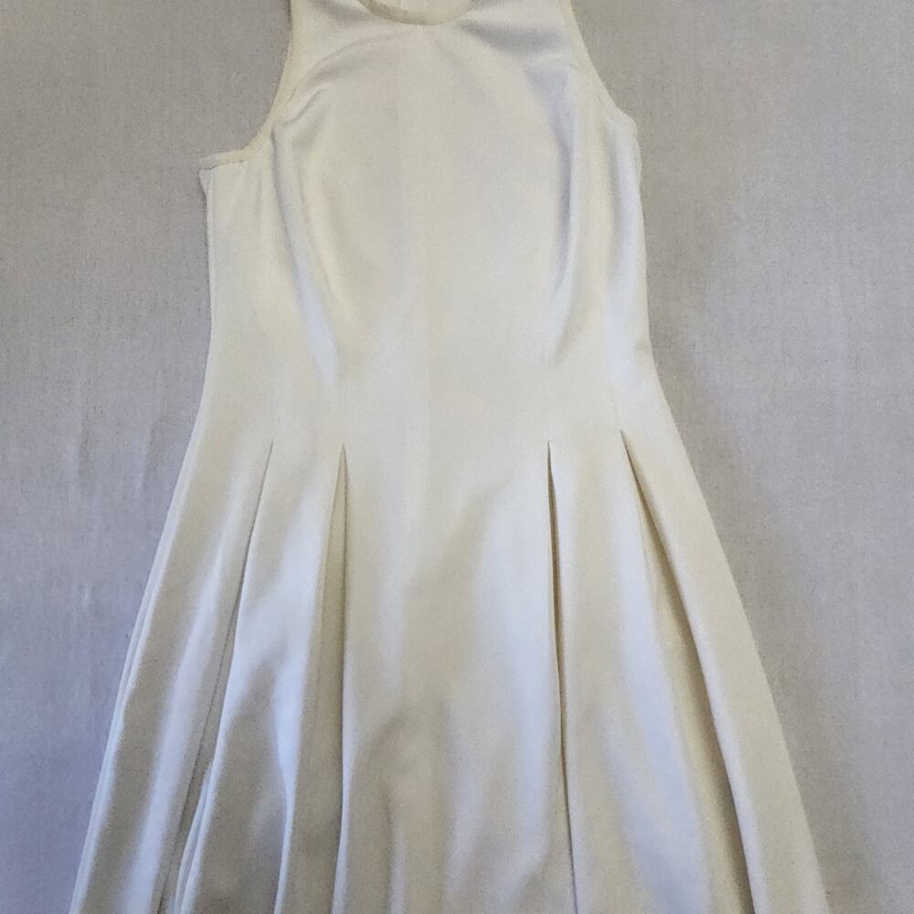 J. McLaughlin Cream Sleeveless Dress